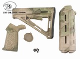 MOE Handguard+Stock+Grip Set for AEG M4/M16 AT-FG