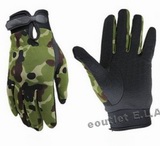 Dotted Palm Assault Tactical Lightweight Glove Woodland