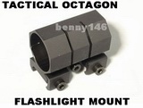 Tactical OCTAGON 25mm Flashlight & Laser Mount Kit
