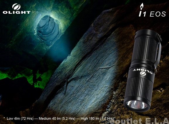 Olight i1 EOS Cree XM-L CR123A Flashlight A1 Torch