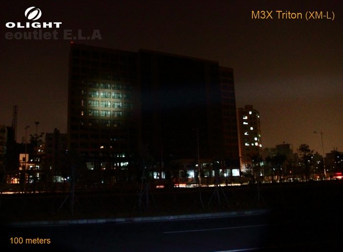 Olight M3X Triton Cree XM-L LED Flashlight 700 Lumens - 800m!