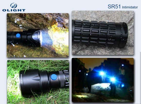 Olight SR51 Intimidator XM-L U2 LED Flashlight