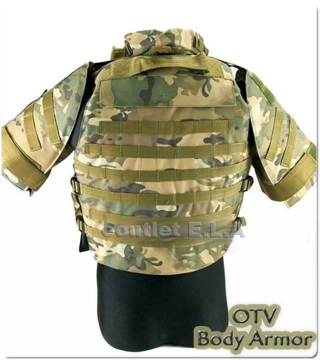 OTV Body Armor Tactical MOLLE Vest - Multicam