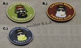 Patches ID - Group 6 Velcro Patch Tactical Beard