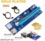 2X DELUXE! VER009S PCI-E Riser Card 6 PIN Power For GPU Mining