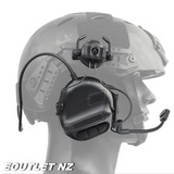 P.D Tactical Communication Headset V (Helmet Mount Ver) Black