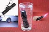 3W WATERPROOF METAL POLICE LED TORCH WITH KEYRING