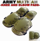 US ARMY MULTICAM Tactical CORDUR KNEE & ELBOW PADS