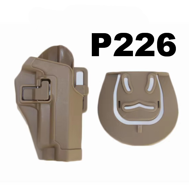 Q.R. SIG P220/P226 Pistol Paddle & Belt Holster TAN