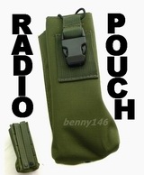 Radio/Walkie Talkie Pouch MOLLE Large Olive Drab OD