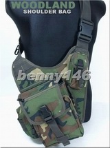 Woodland Camo ARMY Tactical Utility Shoulder BAG