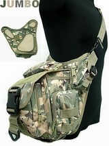 Milspec Shoulder Tactical Jumbo V.Pack Bag Multicam
