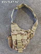 Milspec Shoulder Tactical Jumbo V.Pack Bag Highlander HLD
