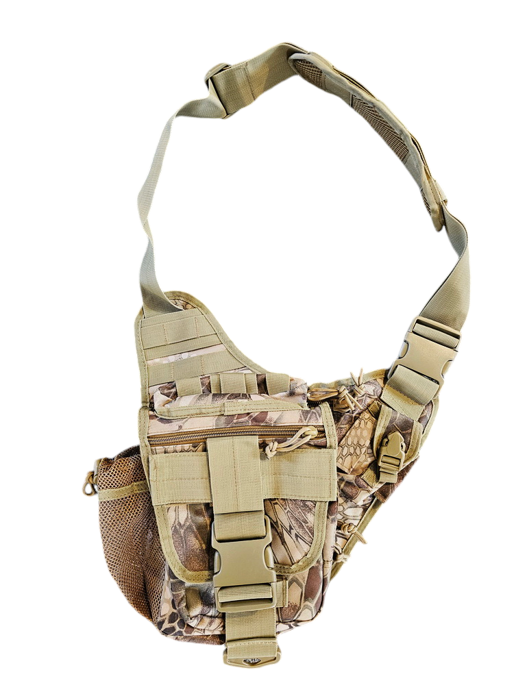 Milspec Shoulder Tactical Jumbo V.Pack Bag Highlander HLD