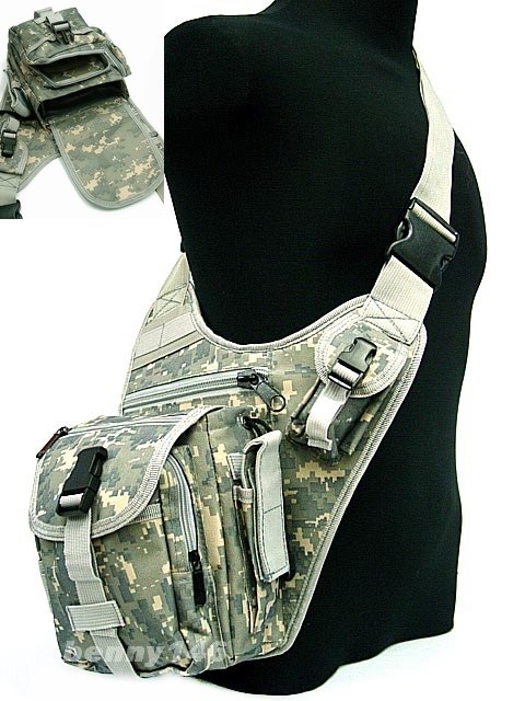 US ARMY Utility Shoulder Bag Pouch ACU Digital