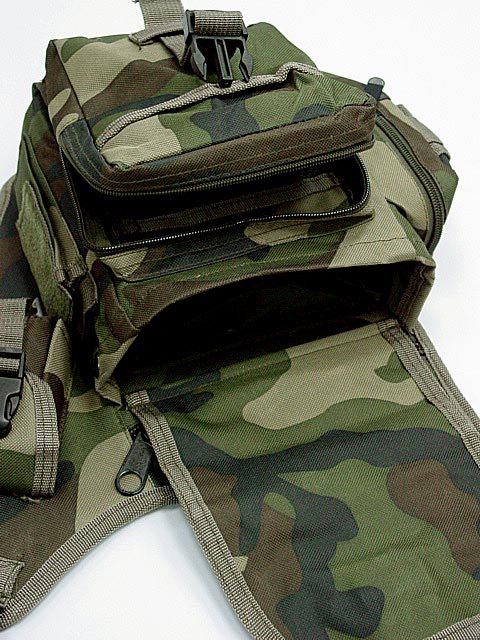 ARMY Woodland Camo Tactical Utility Shoulder Pouch