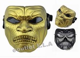 SPARTA Full Face Protection Mesh Eyes Mask GOLD