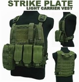 STRIKE Plate Carrier Harness MOLLE Vest OD OLIVE