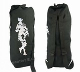 Military Top Load Duffle Bag Black