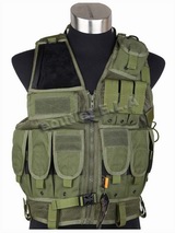 TAC-V10 Assault Combat Cordura 1000D Vest OD