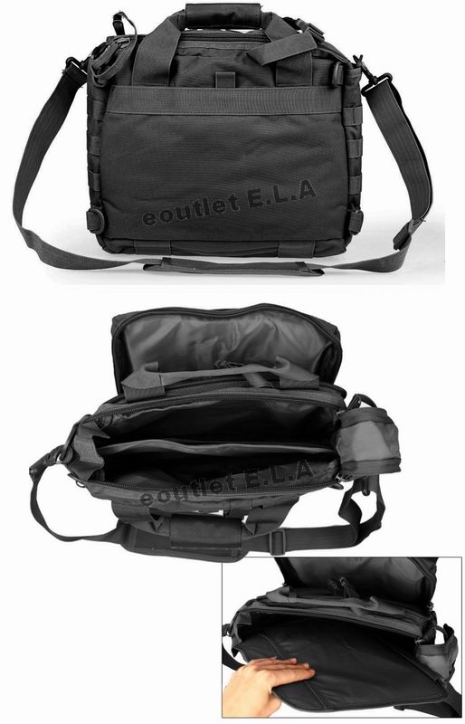 Multifunction Military Tactical Shoulder Bag BLACK