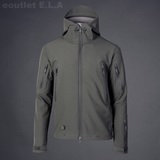 Tactical Soft Shell Weather Jacket w/Hood UE GREY S-XXXL