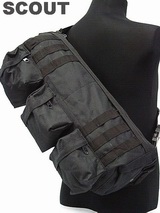 * TRANSFORMERS/SCOUT RUSH BACKPACK BAG BLACK MOLLE