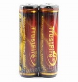 TrustFire 18650 3000mAh PROTECTED Battery x2