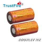 6X TrustFire IMR 16340 3.7V High Drain Rechargeable Battery
