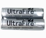 2x UltraFire 3.7V 18650 Rechargeable Battery Protected