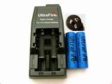 ULTRAFIRE 18650 Intelligent Charger + 2x Battery
