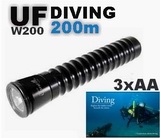 UltraFire 3 Watt Ultra Bright LED Scuba Diving Dive Torch