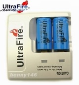 ULTRAFIRE 3.6V 3.7V CR123A RECHARGEABLE PACKAGE