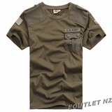 US ARMY AIRBORNE Tactical Military Style T-Shirt ARMY GREEN OD