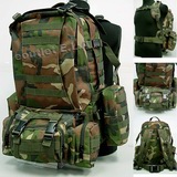 USMC LARGE Tactical Assault Hunting Backpack WOODLAND