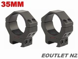 Vector Optics Tactical 34mm Low Weaver Riflescope Mount Ring