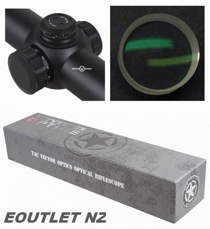 Vector Optics Grizzly 1.5-6x56 E Hunting Riflescope Bright Image