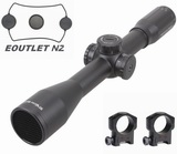 Vector Optics Marksman 10x44 Sniper Riflescope w/ Honeycomb