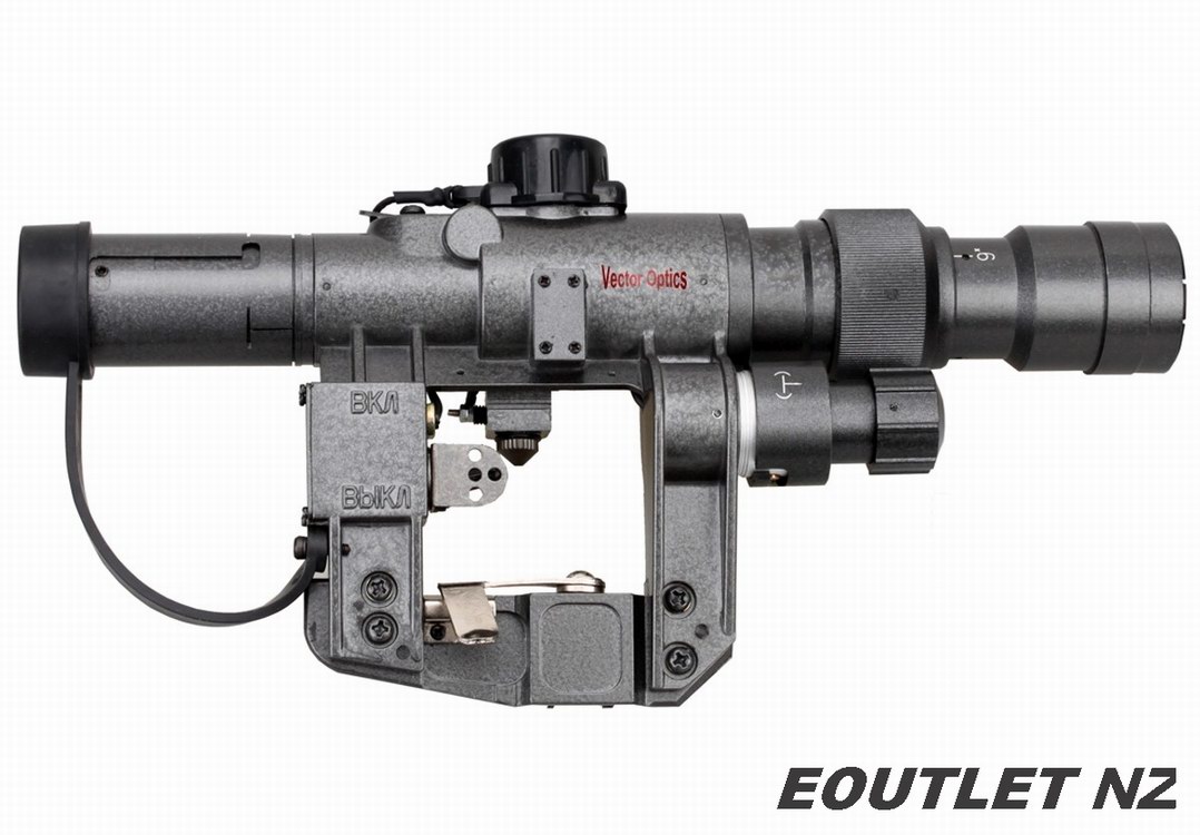 Vector Optics Dragunov 3-9x24 SVD Tactical Military Sniper Scope