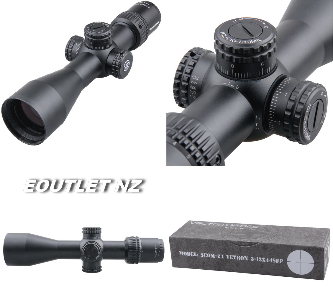 Vector Optics Veyron 3-12x44 SFP Riflescope