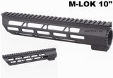 Tactical M-LOK 10" Slim Free Float Handguard for M Series GBB