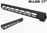 Tactical M-LOK 17" Slim Free Float Handguard for M Series GBB