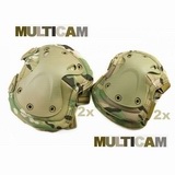 X-CAP Tactical Knee & Elbow Pads - MULTICAM