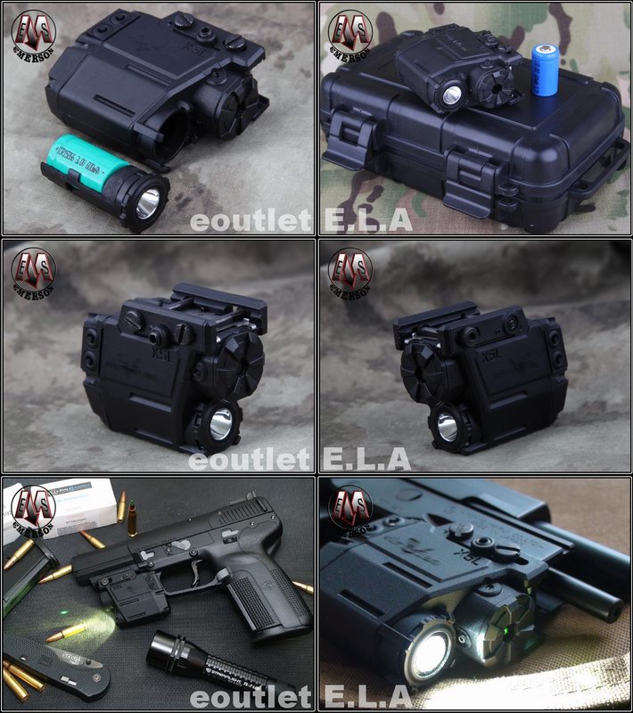X5L Green Laser Tactical Light Weaponlight Pistol