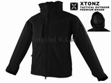 XTONZ Tornado Soft Shell Tactical Jacket (Black)
