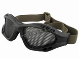 Airsoft No Fog Metal Mesh ZERO Goggle Glasses